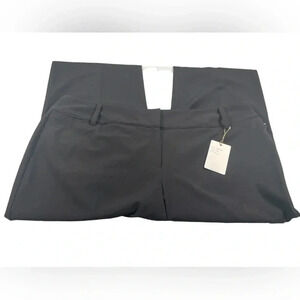 Zac & Rachel Curvy Short Length Black Pants Trousers Size 22W